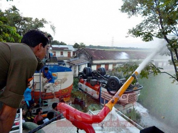 Vehicle accident left 1 seriously injured Vehicle accident left 1 seriously injured